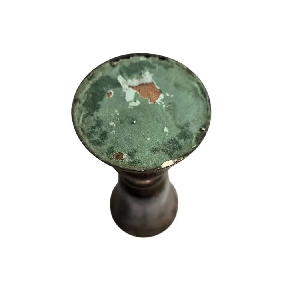 Vintage Brass Metal Vase 10